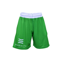 Load image into Gallery viewer, Handlelife Shorts - Green &amp; White